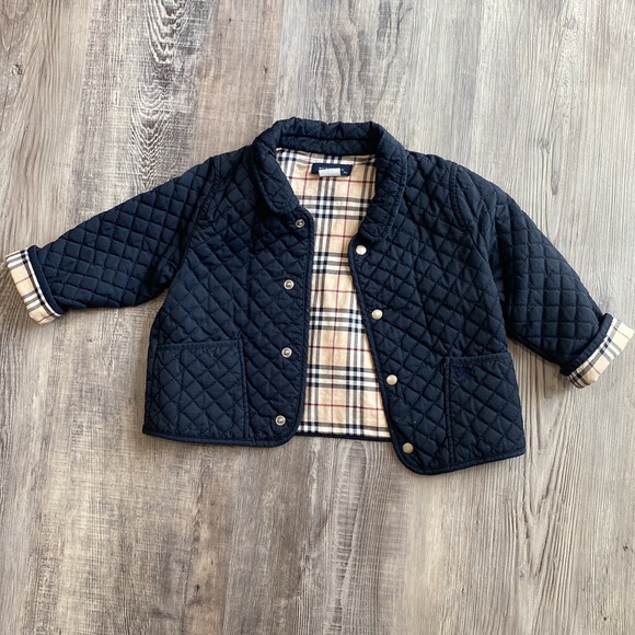 Burberry quilted button front jacket - Picture 7 of 9